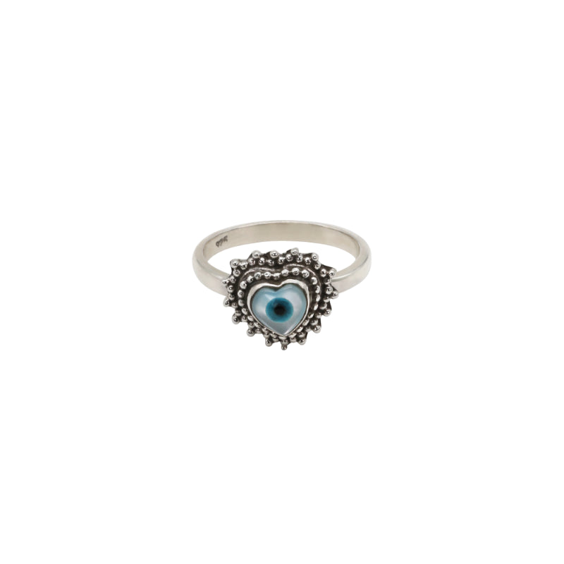 Heart’s Guardian Eye Ring