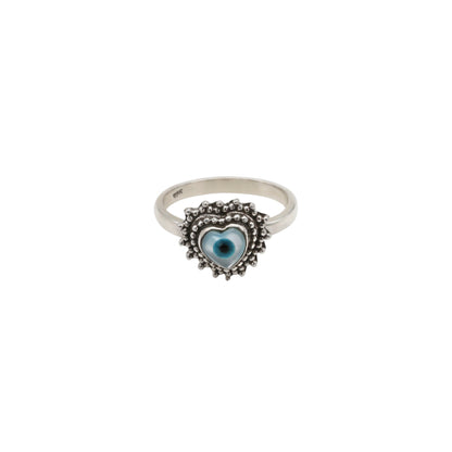 Heart’s Guardian Eye Ring