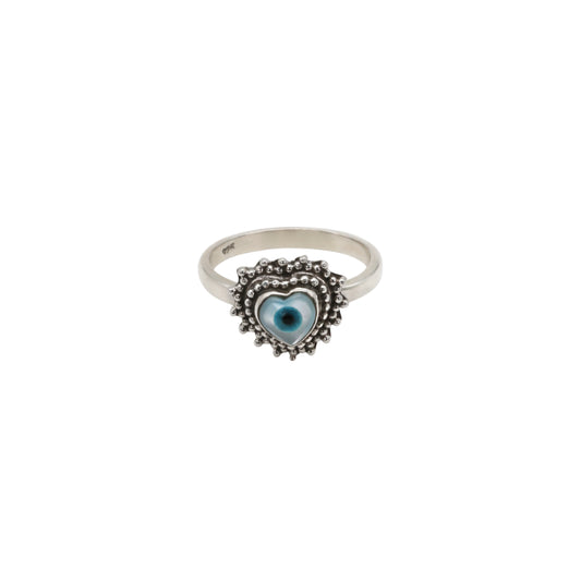 Heart’s Guardian Eye Ring