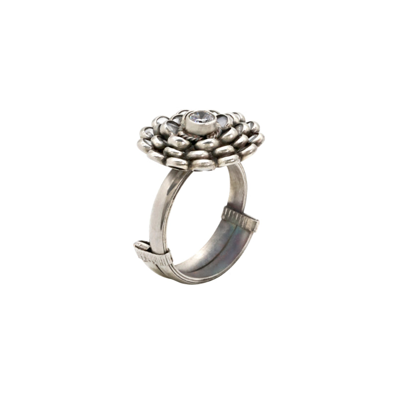 Silver Blossom Ring