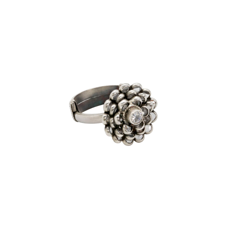 Silver Blossom Ring