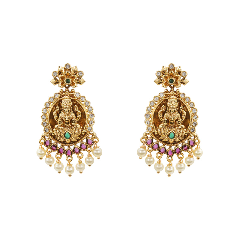 Jadau Majesty Necklace Set