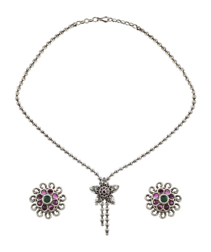 Scarlet Sprout Silver Set