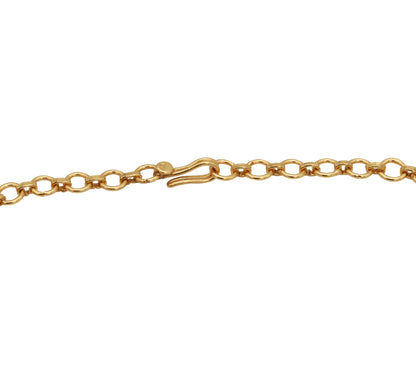 Gilded Bloom Gemstone Silver Set