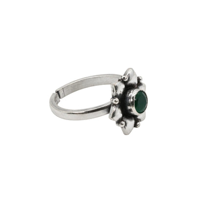 Verdant Star Toe Rings