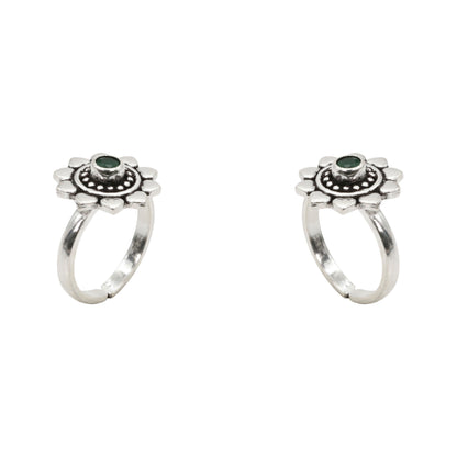 Aloka Bindu Toe Rings
