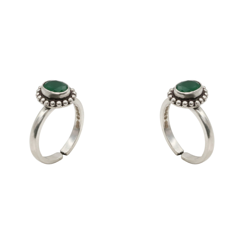 Panna Kiran Toe Rings