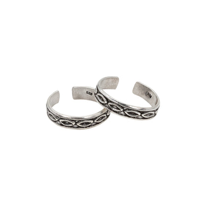 Mystic Eye Toe Rings