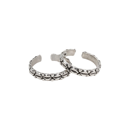 Bloom Star Toe Rings