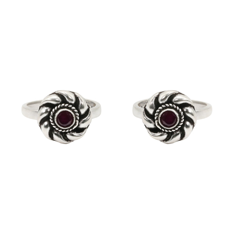 Rosette Bloom Toe Rings