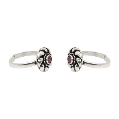 Rosette Bloom Toe Rings