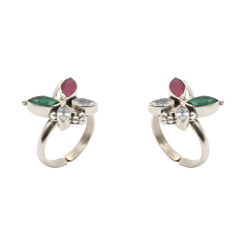 Butterfly Bloom Toe Rings