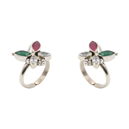 Butterfly Bloom Toe Rings