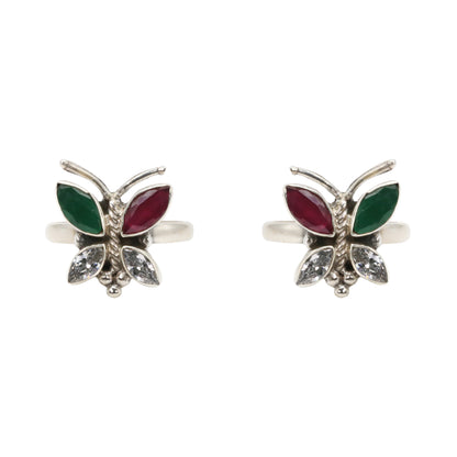 Butterfly Bloom Toe Rings