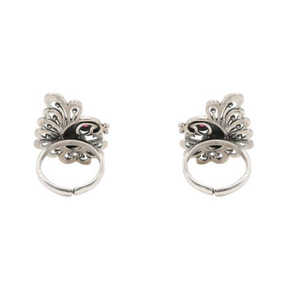 Artisan Bloom Toe Rings