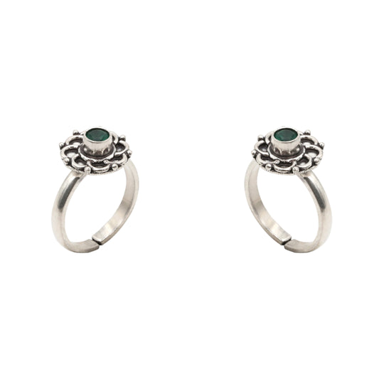 Petal Toe Rings