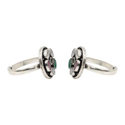 Radiant Circle Toe Rings