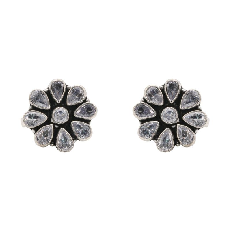 Luminous Petal Toe Rings