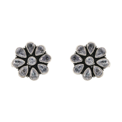 Luminous Petal Toe Rings