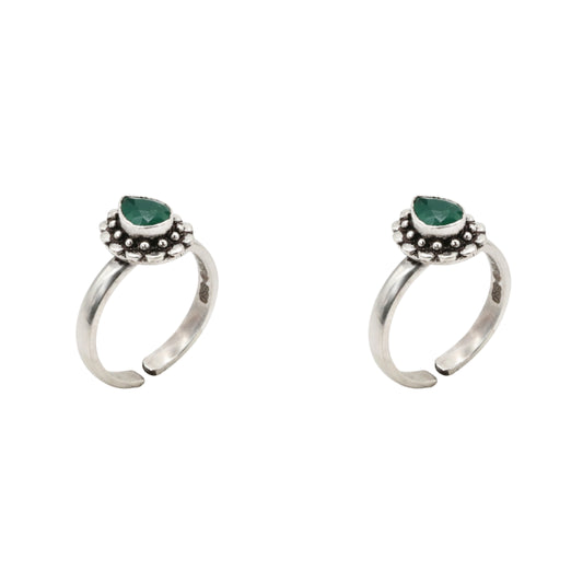 Dewdrop Toe Rings