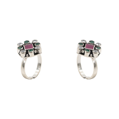 Regal Square Toe Rings