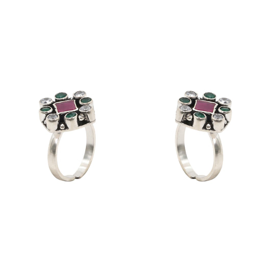 Regal Square Toe Rings