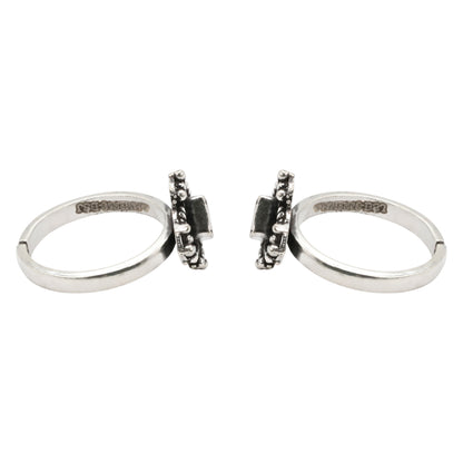 Ruby Relic Toe Rings