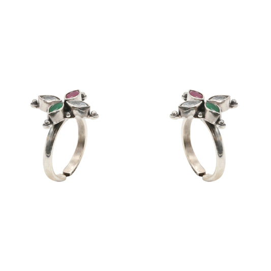 Indradhanush Mani Toe Rings