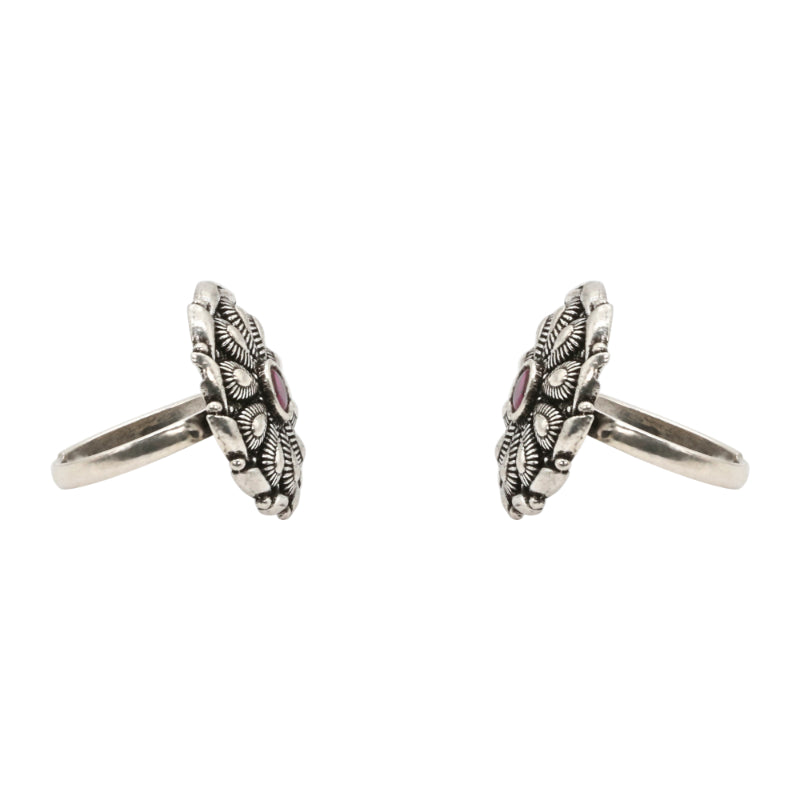 Pushpita Chakra Toe Rings