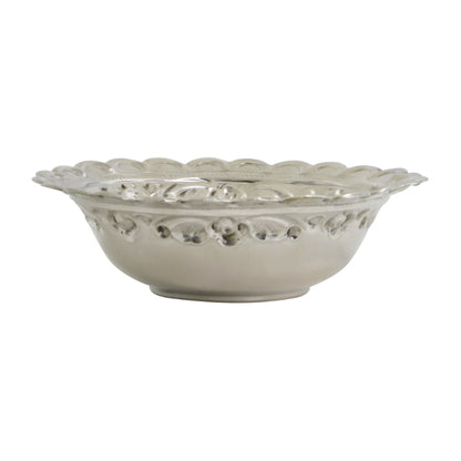Elegant Bloom Serving Bowl