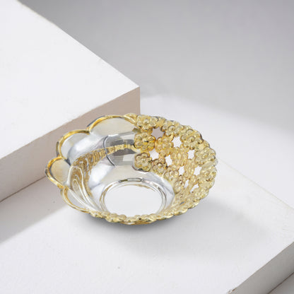 Gilded Blossom Offering Bowl