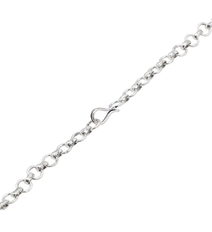 Silver Blossom Necklace Set