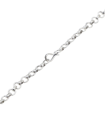 Silver Blossom Necklace Set